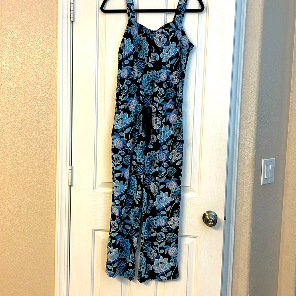 Pineapple/flower jumpsuit